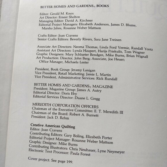 Vintage Creative American Quilting Pattern Book by Better Homes and Gardens - Picture 3 of 16